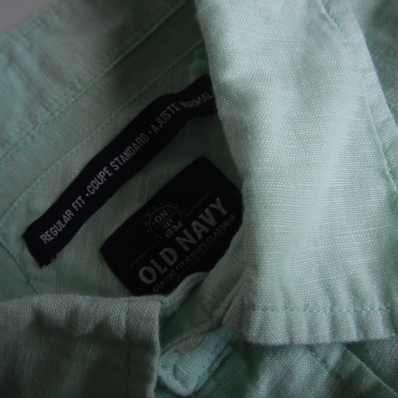Old Navy Soft Jade Long Sleeve Shirt - Picture 6 of 6